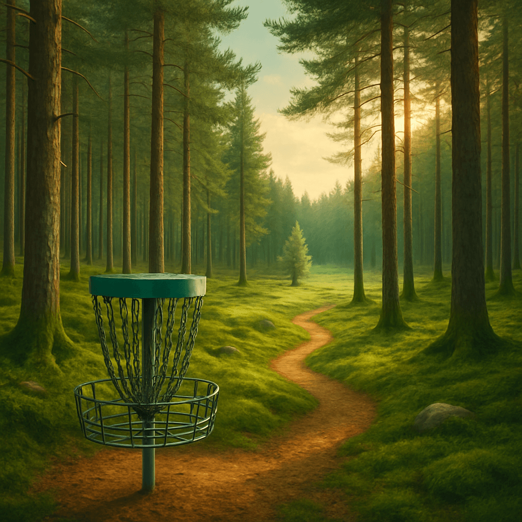 Bilde av USN Campus Bø Disc Golf
